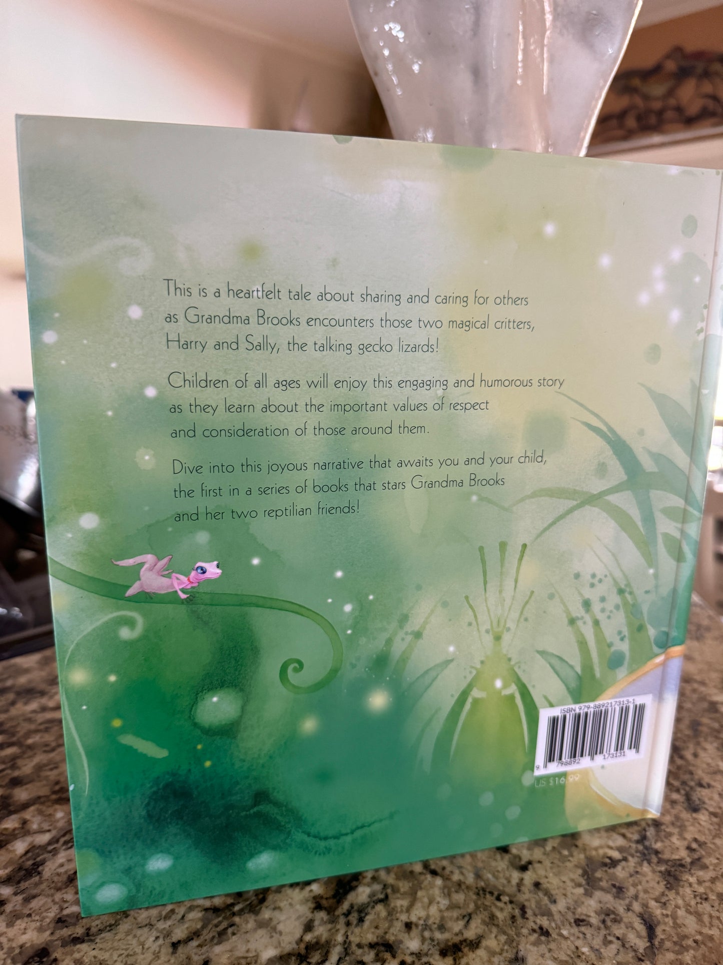 Hard Cover Childrens Book 'Grandma Brooks meet Harry and Sally, "Sharing is Caring"'